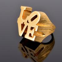 Robert Indiana THE LOVE RING by Charles Revson - Sold for $1,280 on 11-04-2023 (Lot 634).jpg